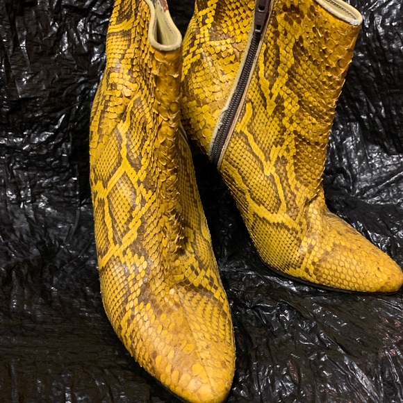 Biondini snakeskin boots - Picture 12 of 16